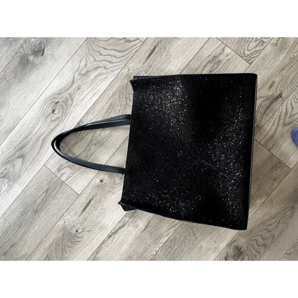 Michael Jackson ONE Cirque Du Soleil MJ Jacket Tote Purse Black, Gold Glitter - Picture 7 of 10